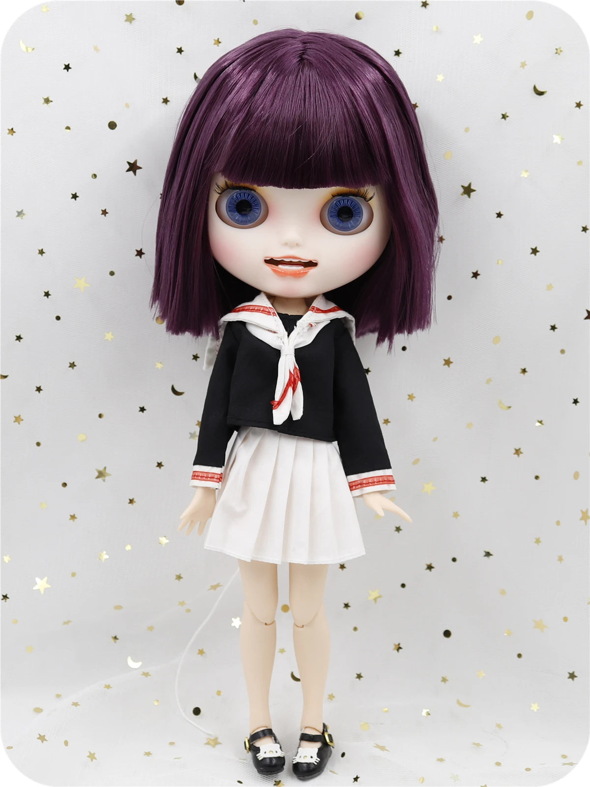ICY DBS Blyth Doll 1/6 bjd ob24 toy joint body white skin custom doll customized face matte face 30cm toy girls gift