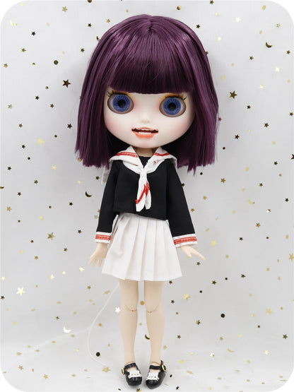 ICY DBS Blyth Doll 1/6 bjd ob24 toy joint body white skin custom doll customized face matte face 30cm toy girls gift
