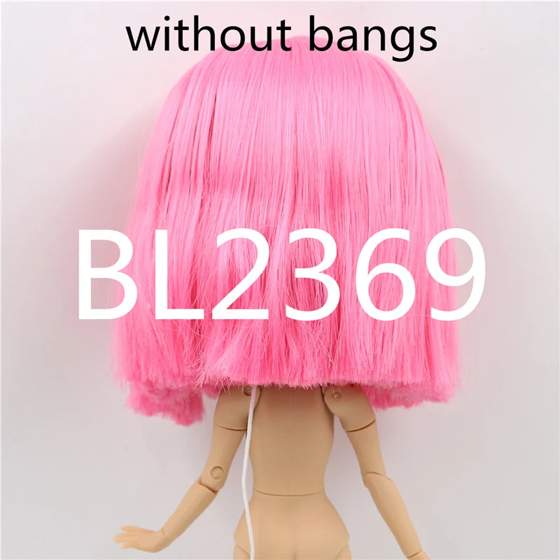 DBS RBL scalp for bjd toy blyth doll icy 1/6 short hair wig DIY custom doll anime