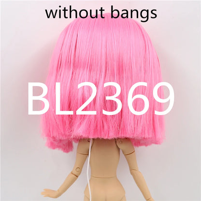 DBS RBL scalp for bjd toy blyth doll icy 1/6 short hair wig DIY custom doll anime