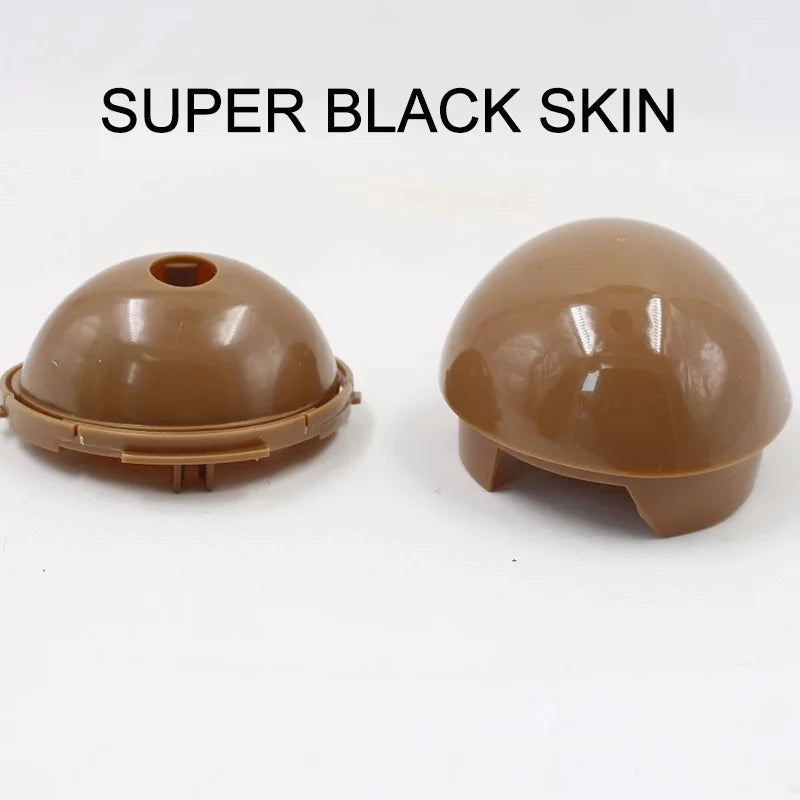 DBS Blyth Doll DOME and scalp custom doll white natural tan dark translucent skin 1/6