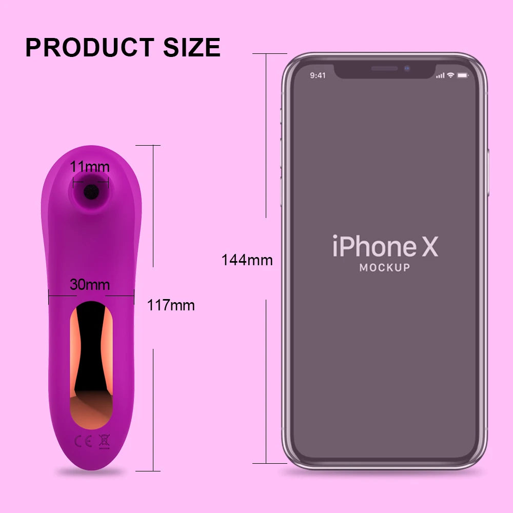Sucker Clitoris Sucking Adult Supplies Vibrator Female Clit Oral Stimulator Nipple Vagina Sex Toys for Women Masturbator Product