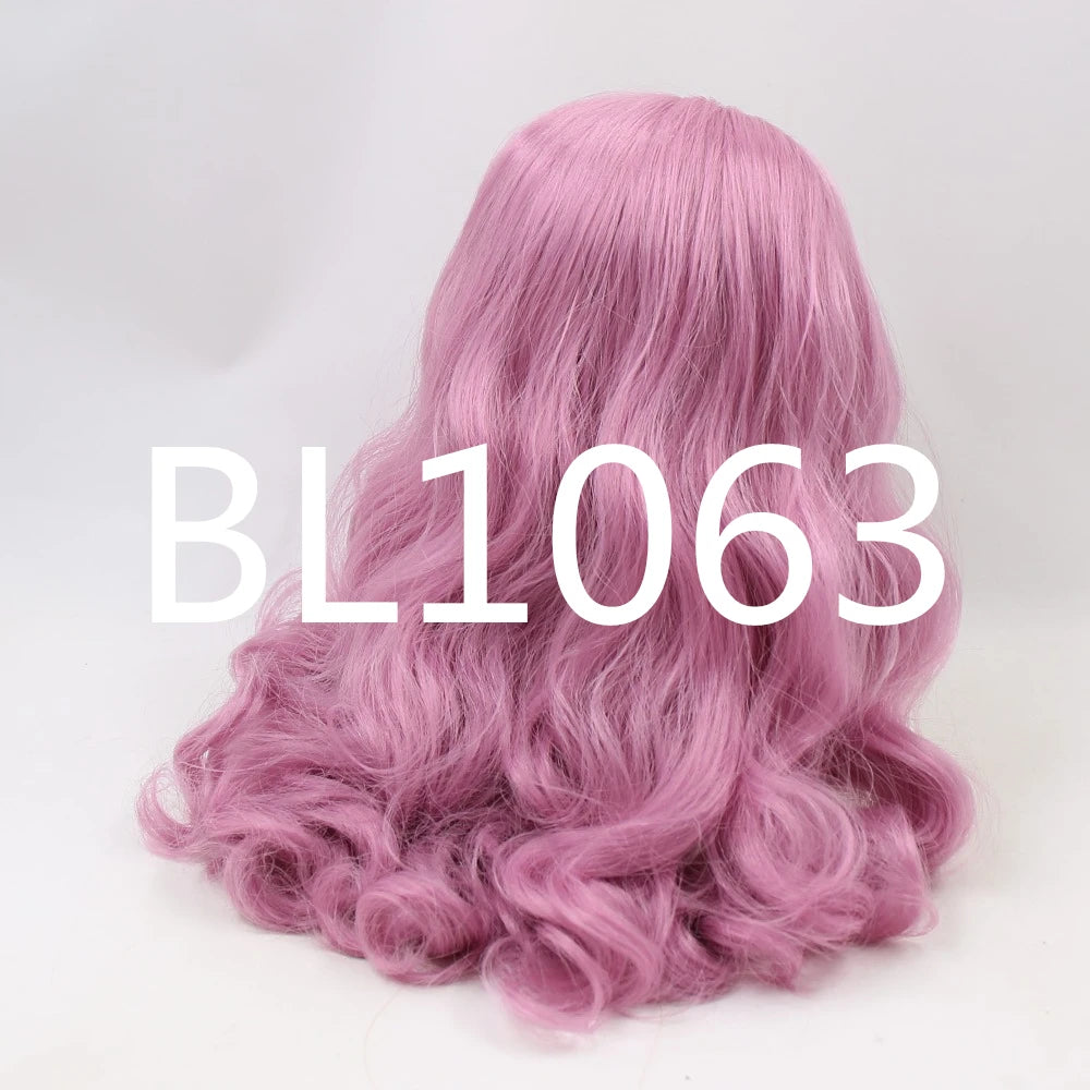 DBS blyth doll icy wig rbl scalp and dome for customized doll diy accessories anime white skin blue hair tan skin dark skin