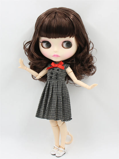 ICY DBS blyth doll 1/6 joint body white skin toy customized doll 30cm bjd random eyes colors anime toy girls gift