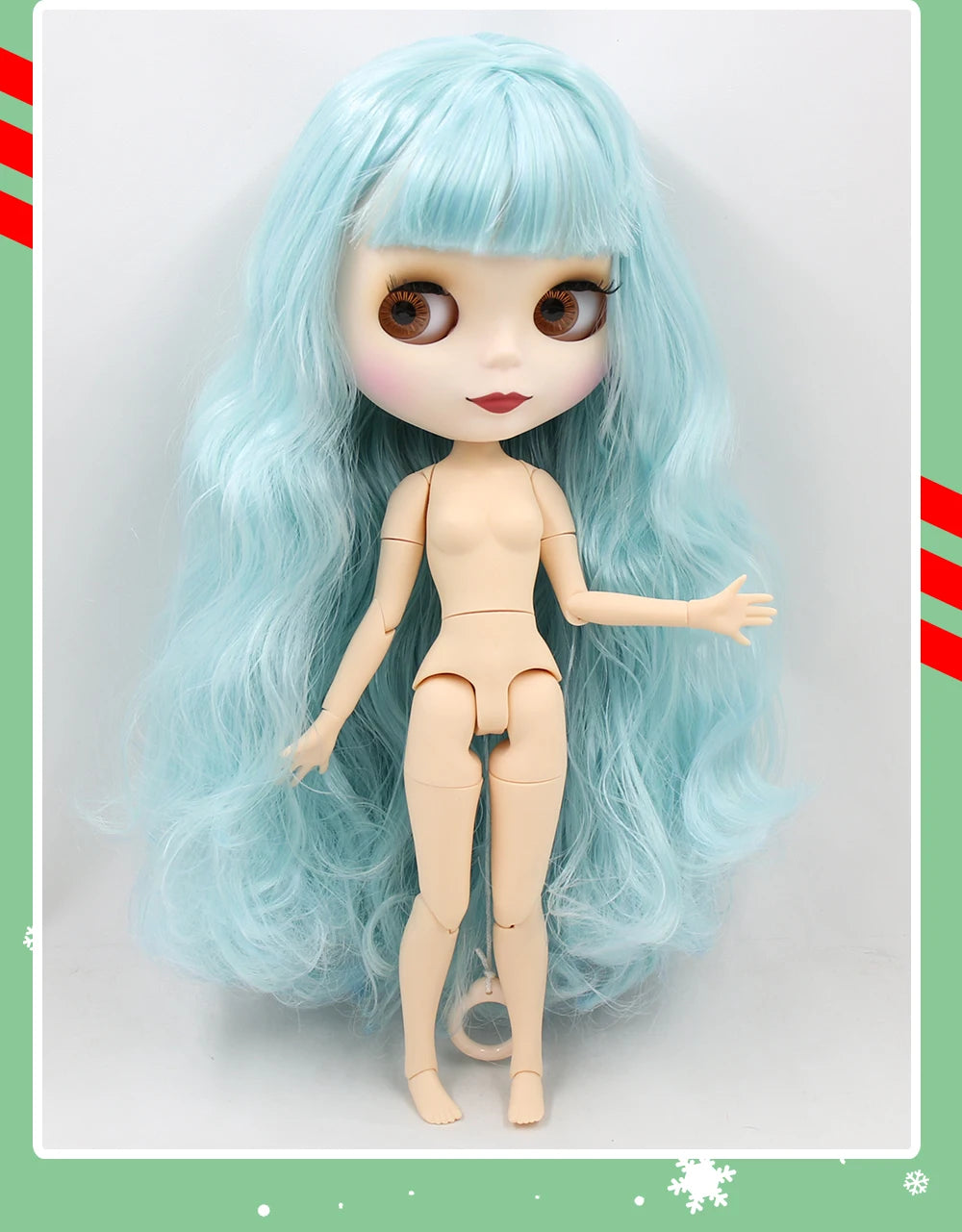 ICY DBS Blyth Doll 1/6 BJD Joint Body White Skin Tan Skin Dark Skin Matte Face Nude Doll 30cm Anime Toy Girls Gift