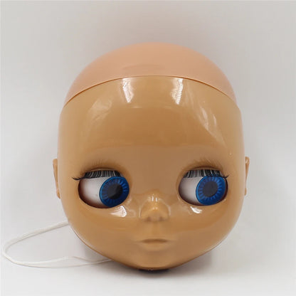 DBS blyth doll bald head without hair for custom face DIY doll, the scalp is loose, it is not assembled
