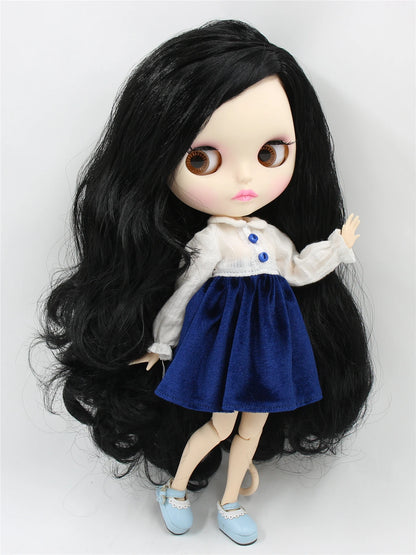 ICY DBS blyth doll 1/6 joint body white skin toy customized doll 30cm bjd random eyes colors anime toy girls gift