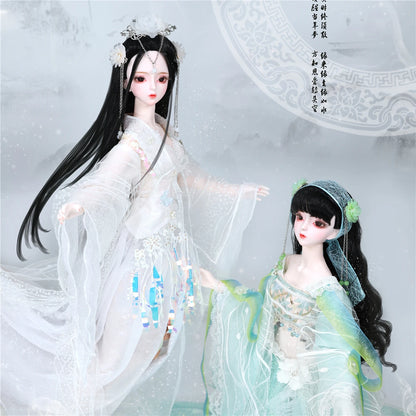 DBS 1/3 BJD Dream Fairy Doll  toy mechanical joint Body chinese style Collection doll including suit shoes makeup 60cm SD
