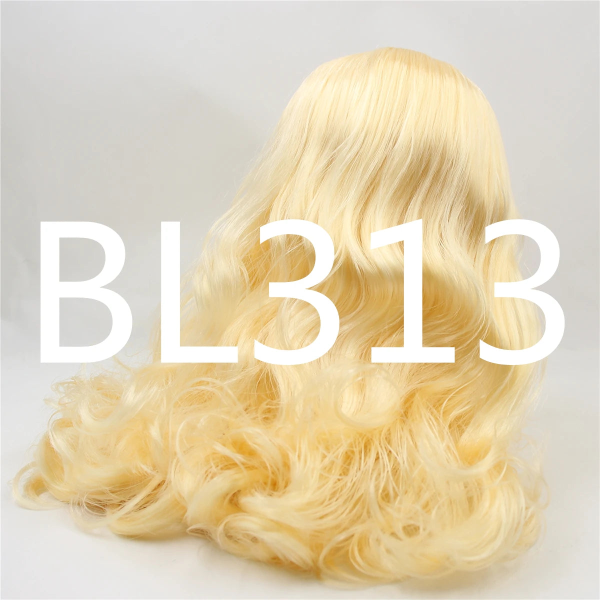 DBS blyth doll icy rbl scalp and dome wavy hair wig for DIY custom green hair purple hair blonde hair anime toy