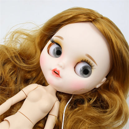 ICY DBS Blyth Doll 1/6 bjd ob24 toy joint body white skin custom doll customized face matte face 30cm toy girls gift