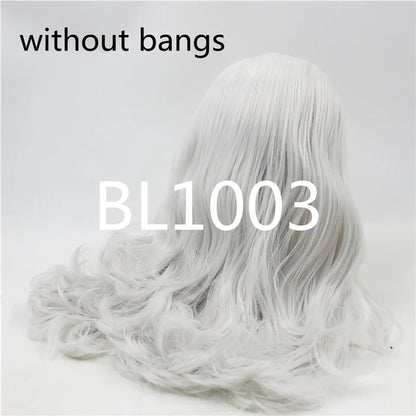 DBS blyth doll icy wig rbl scalp and dome for customized doll diy accessories anime white skin blue hair tan skin dark skin