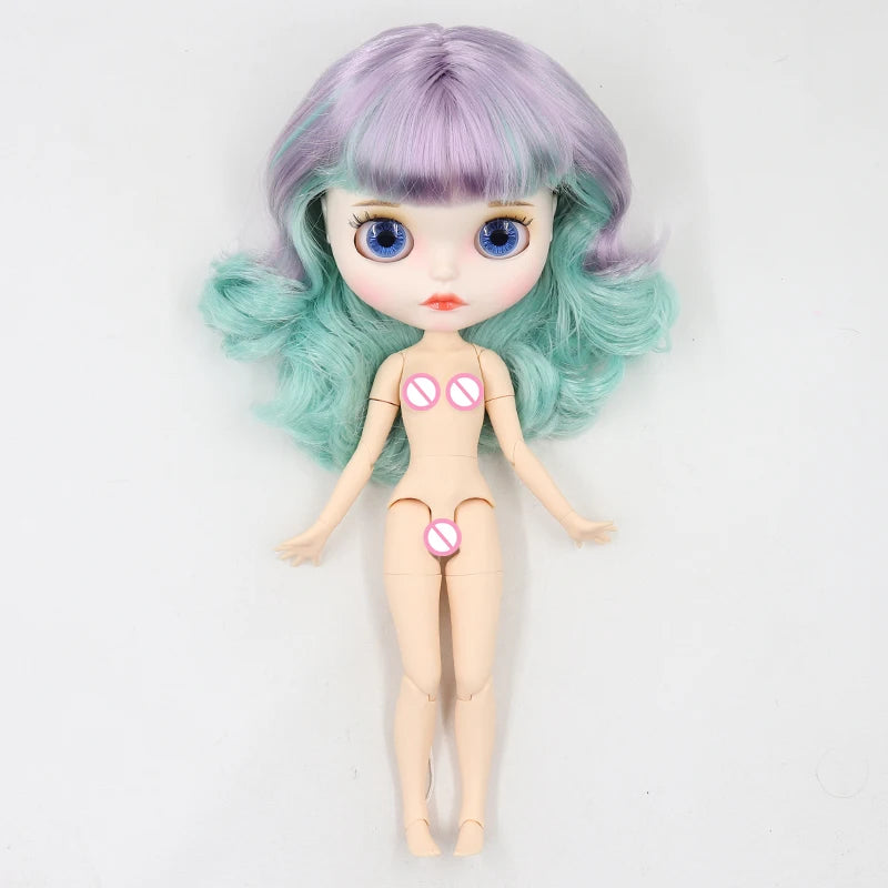 ICY DBS Blyth doll 1/6 bjd matte face shiny face joint body white skin tan skin dark skin 30cm toy girls gift