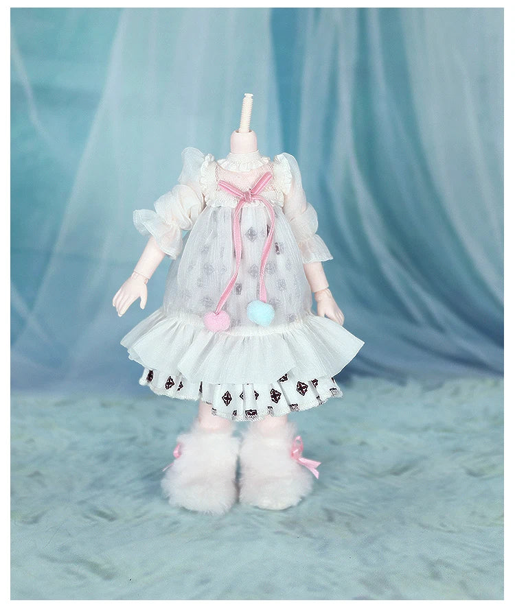 ICY DBS outfits for DREAM FAIRY Doll 1/6 BJD clothes Lucky Angel girls anime dress