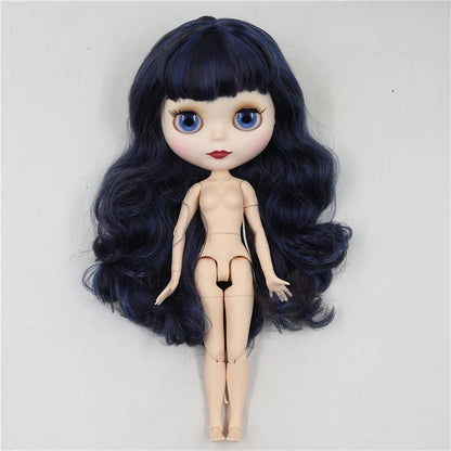 ICY DBS Blyth doll 1/6 bjd matte face shiny face joint body white skin tan skin dark skin 30cm toy girls gift