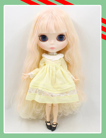 ICY DBS Blyth Doll 1/6 BJD Joint Body White Skin Tan Skin Dark Skin Matte Face Nude Doll 30cm Anime Toy Girls Gift