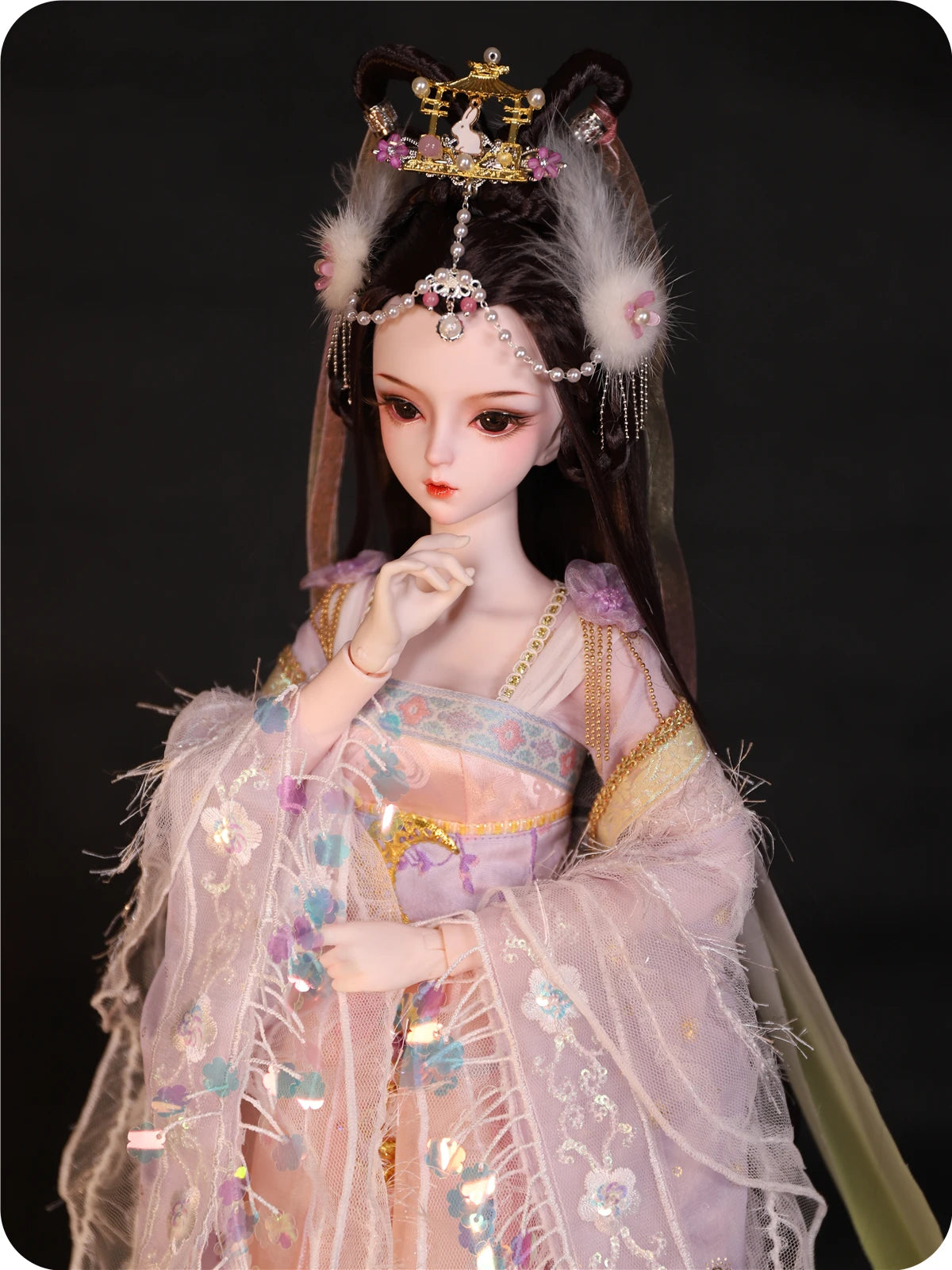 DBS 1/3 BJD Dream Fairy Doll  toy mechanical joint Body chinese style Collection doll including suit shoes makeup 60cm SD