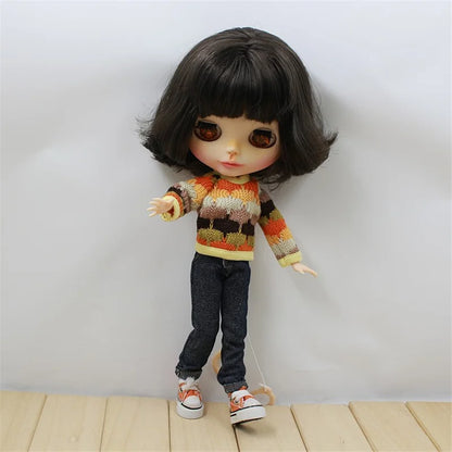 ICY DBS Blyth doll Colorful Sweater Toy Clothes Anime Outfits
