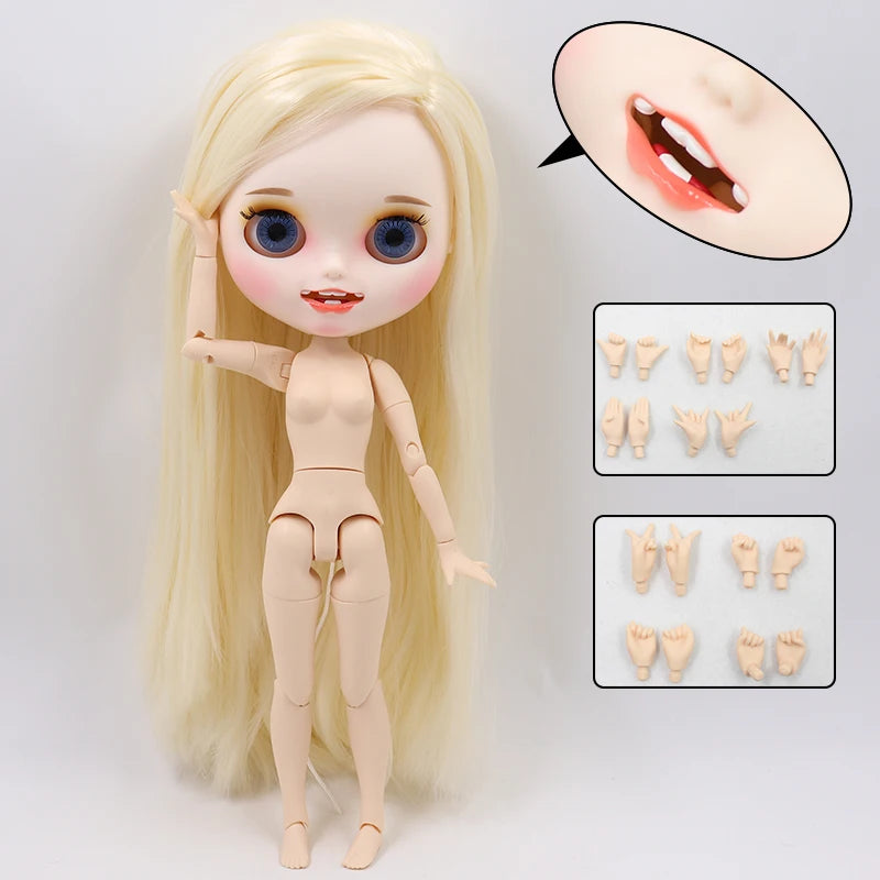 ICY DBS Blyth Doll 1/6 bjd joint body matte face ob24 toy custom gift hands 30cm anime girls