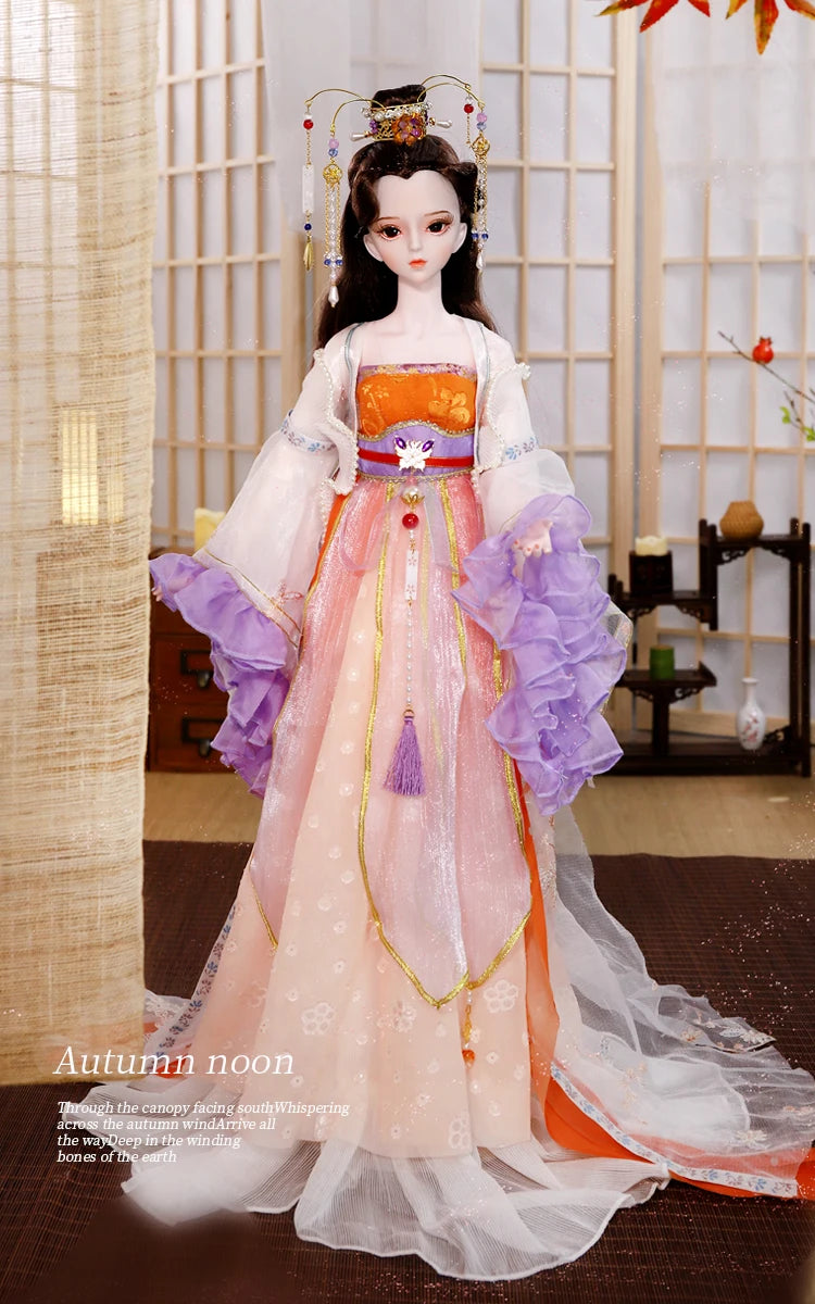 DBS 1/3 BJD toy Dream Fairy Season Series mechanical joint Body hand-painted makeup high quality 60cm collection doll sd