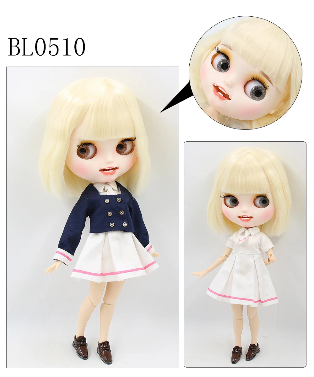 ICY DBS Blyth Doll 1/6 bjd joint body matte face ob24 toy custom gift hands 30cm anime girls