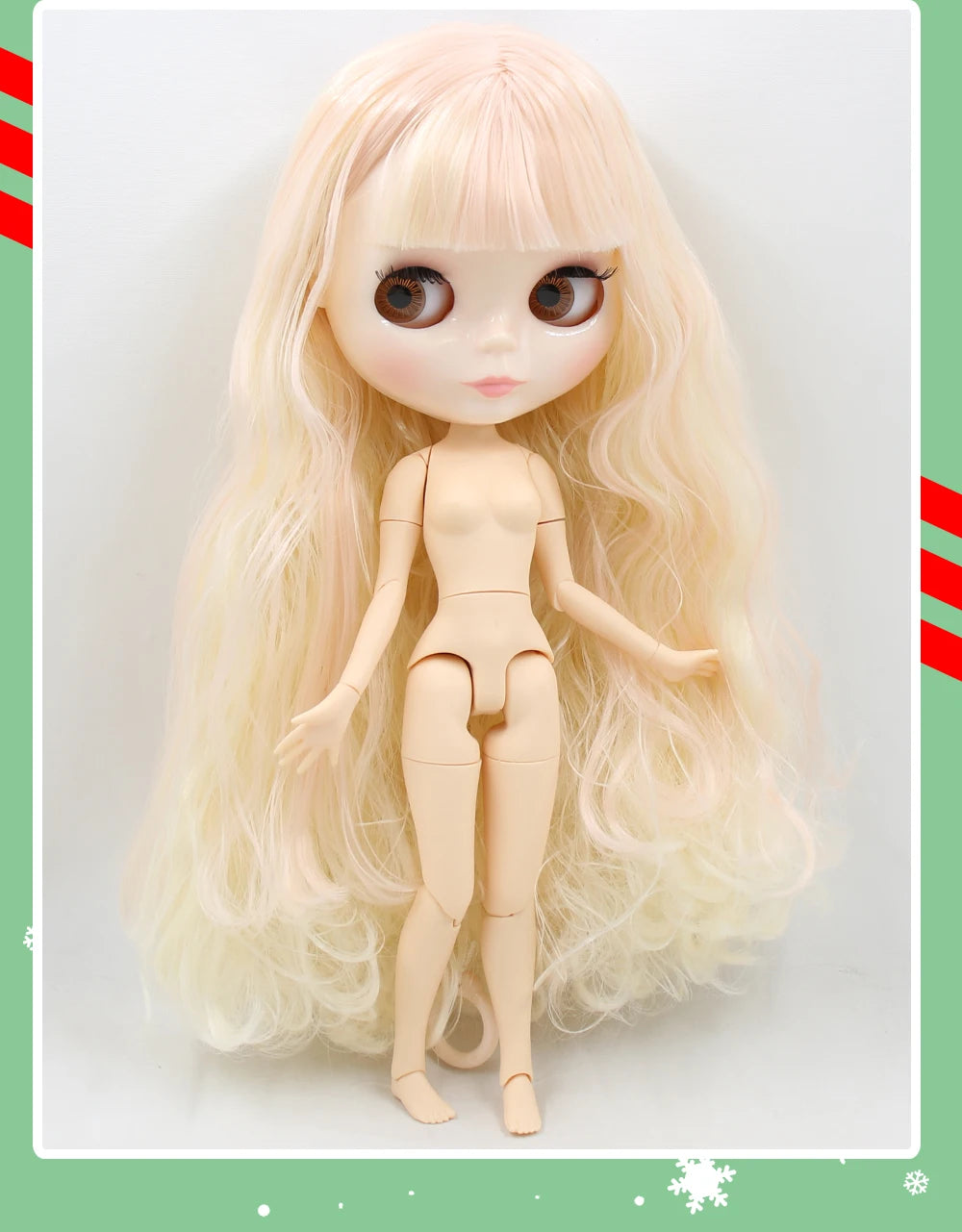 ICY DBS Blyth Doll 1/6 BJD Joint Body White Skin Tan Skin Dark Skin Matte Face Nude Doll 30cm Anime Toy Girls Gift