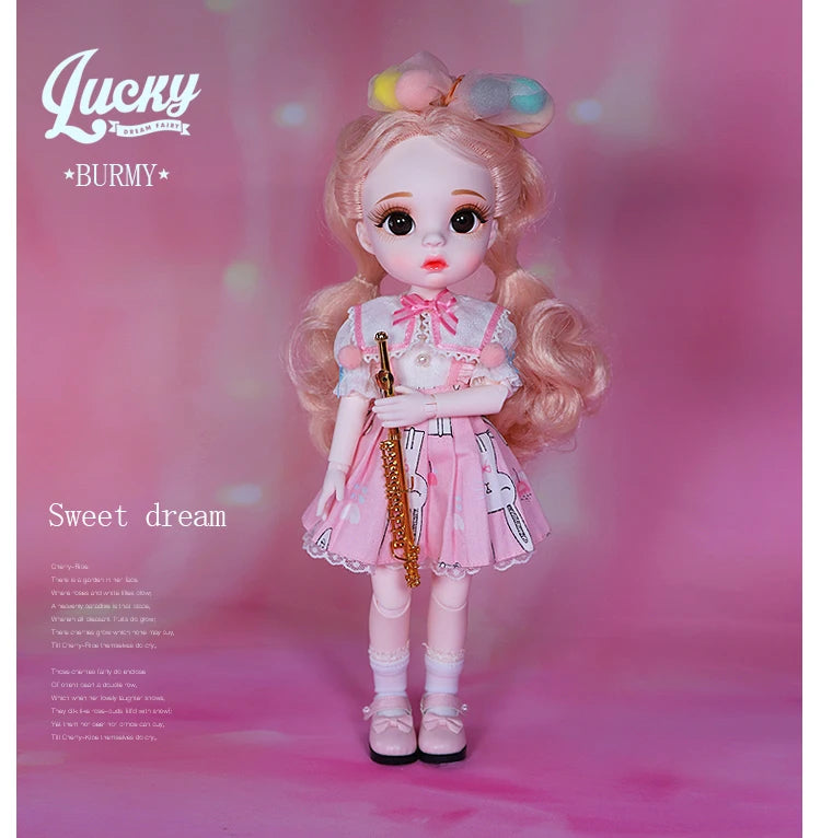 ICY DBS outfits for DREAM FAIRY Doll 1/6 BJD clothes Lucky Angel girls anime dress