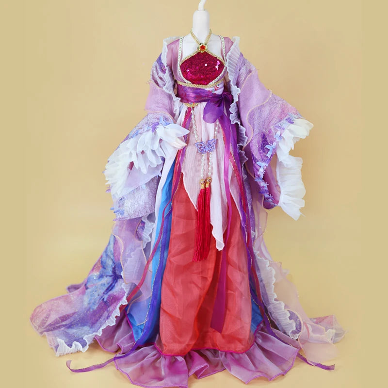 DBS Dream fairy clothes 1/3 bjd doll Outfits Ancient clothes Chinese style dress anime suit girls gift