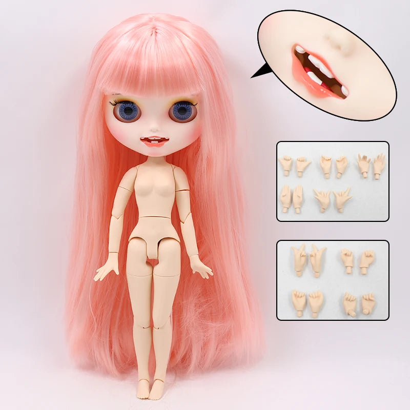 ICY DBS Blyth Doll 1/6 bjd joint body matte face ob24 toy custom gift hands 30cm anime girls