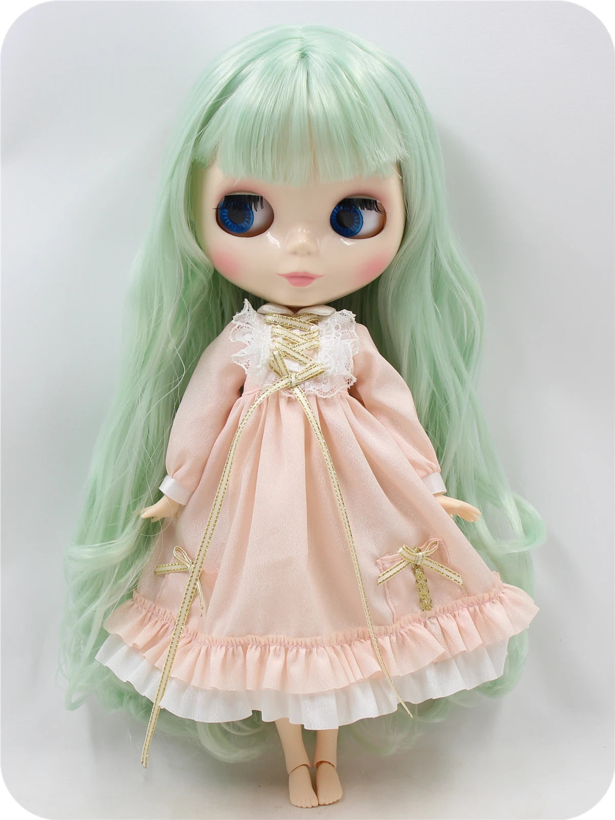 ICY DBS Blyth Doll toy 30cm bjd white skin joint body shiny face random eyes colors