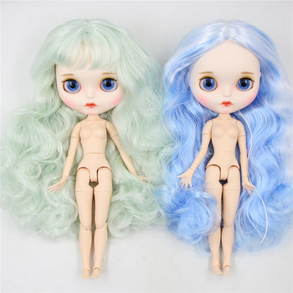 ICY DBS Blyth Doll 1/6 30cm toy bjd joint body matte face nude doll white skin random eyes colors anime girls
