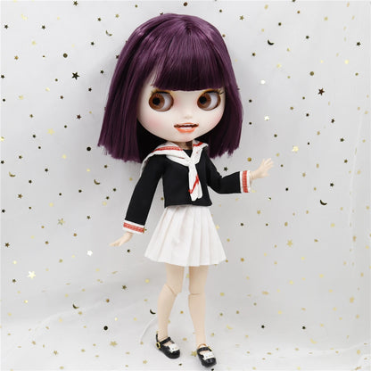 ICY DBS Blyth doll outfit uniform icy clothes 1/6 bjd azone dress suit anime girls gift