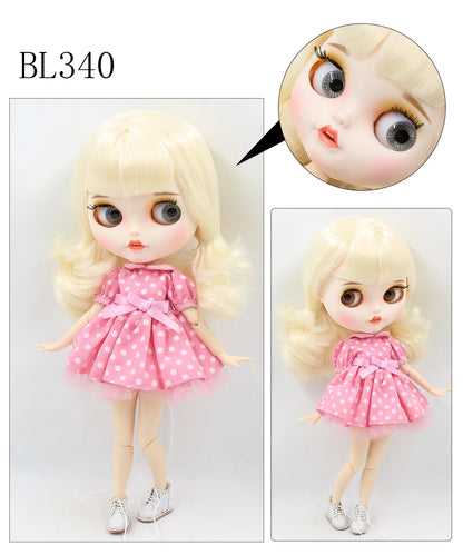 ICY DBS Blyth Doll 1/6 bjd joint body matte face ob24 toy custom gift hands 30cm anime girls