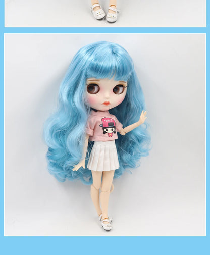 ICY DBS Blyth Doll 1/6 bjd joint body doll combination including dress shoes on sale 30cm anime toy