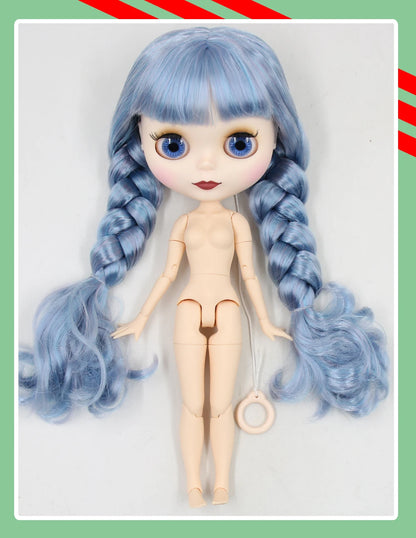 ICY DBS Blyth Doll 1/6 BJD Joint Body White Skin Tan Skin Dark Skin Matte Face Nude Doll 30cm Anime Toy Girls Gift