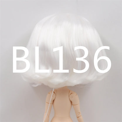 DBS RBL scalp for bjd toy blyth doll icy 1/6 short hair wig DIY custom doll anime