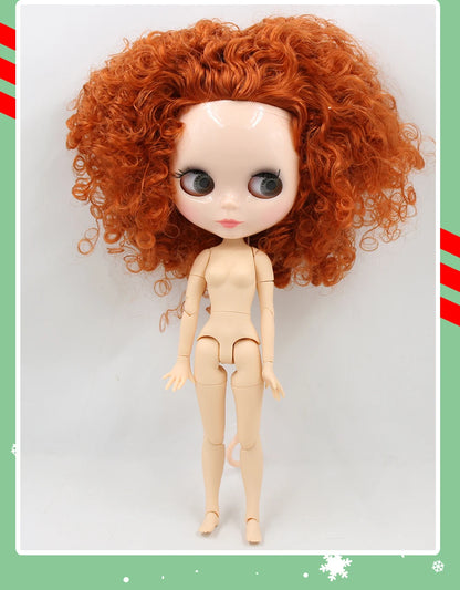 ICY DBS Blyth Doll 1/6 BJD Joint Body White Skin Tan Skin Dark Skin Matte Face Nude Doll 30cm Anime Toy Girls Gift