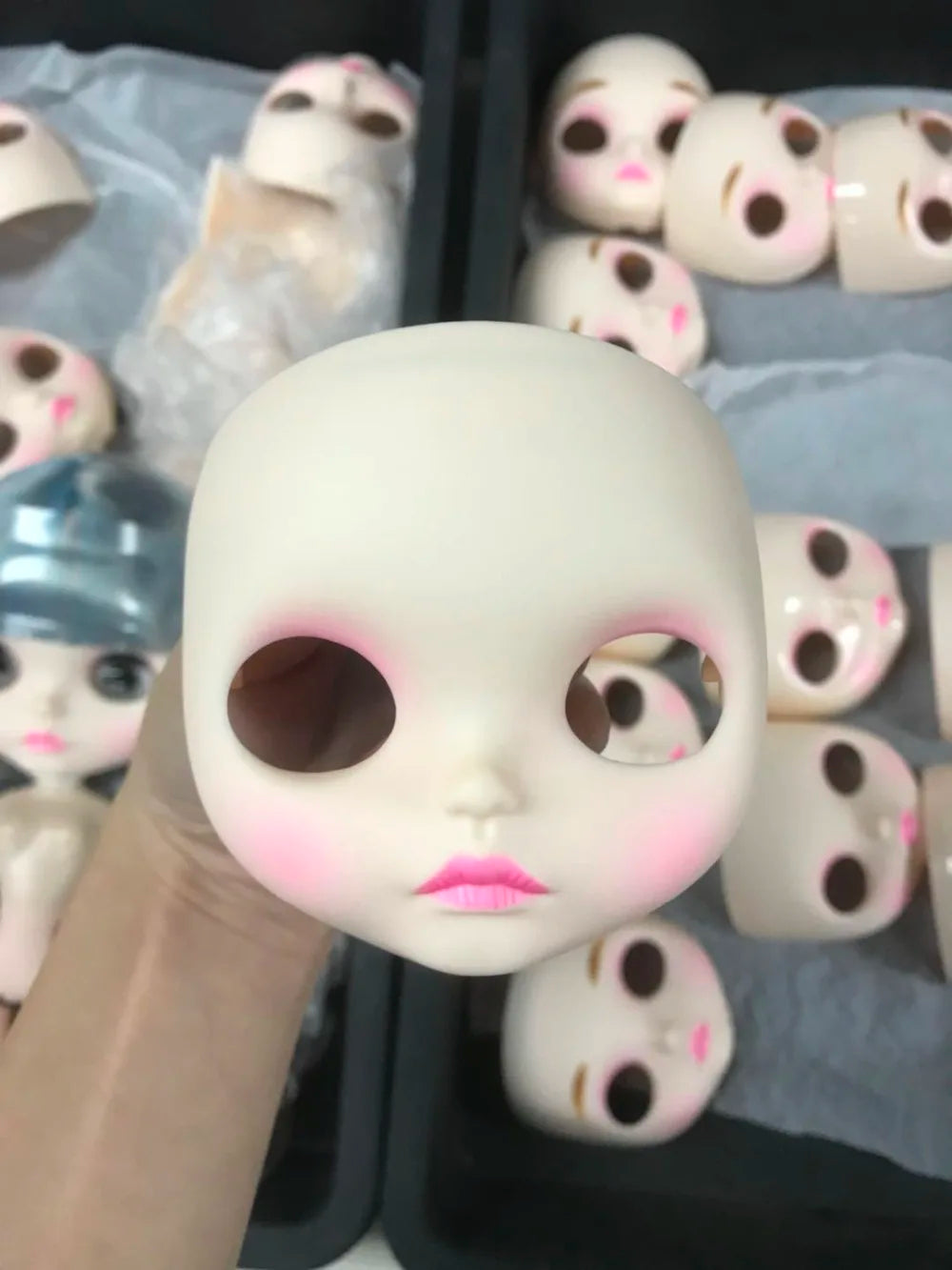 DBS Blyth doll icy toy Faceplate backplate and screws for DIY custom doll