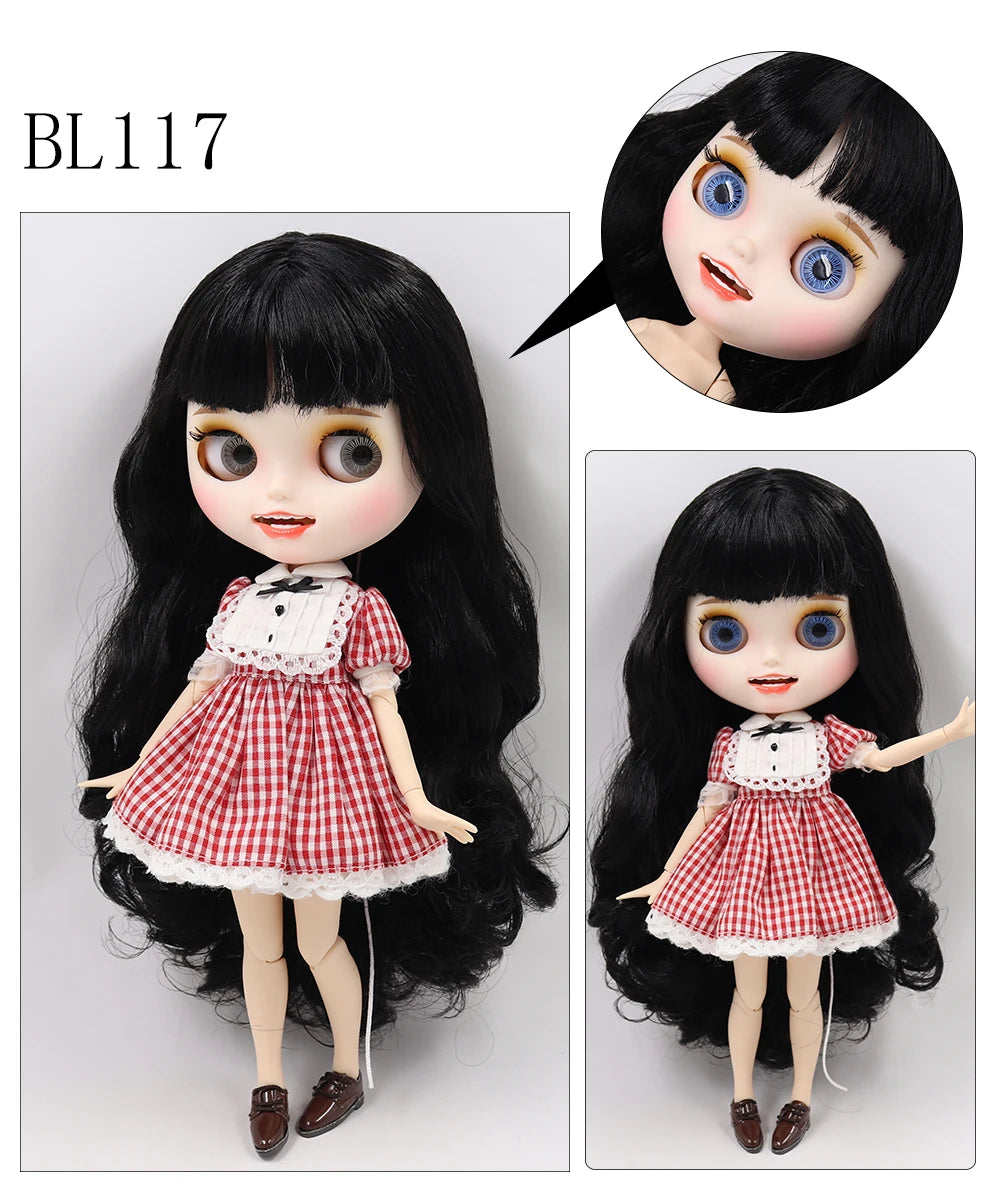 ICY DBS Blyth Doll 1/6 bjd joint body matte face ob24 toy custom gift hands 30cm anime girls