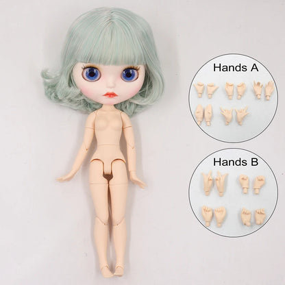 ICY DBS Blyth doll 1/6 bjd matte face shiny face joint body white skin tan skin dark skin 30cm toy girls gift