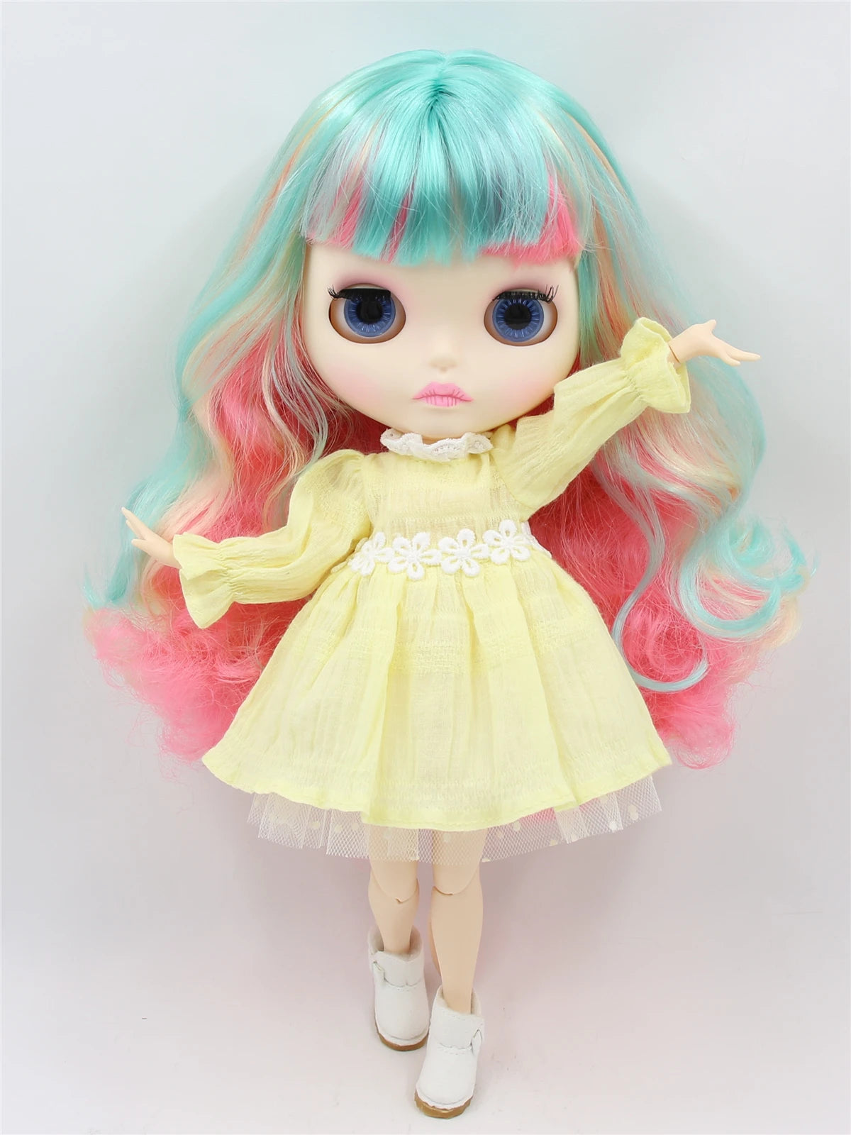 ICY DBS blyth doll 1/6 joint body white skin toy customized doll 30cm bjd random eyes colors anime toy girls gift