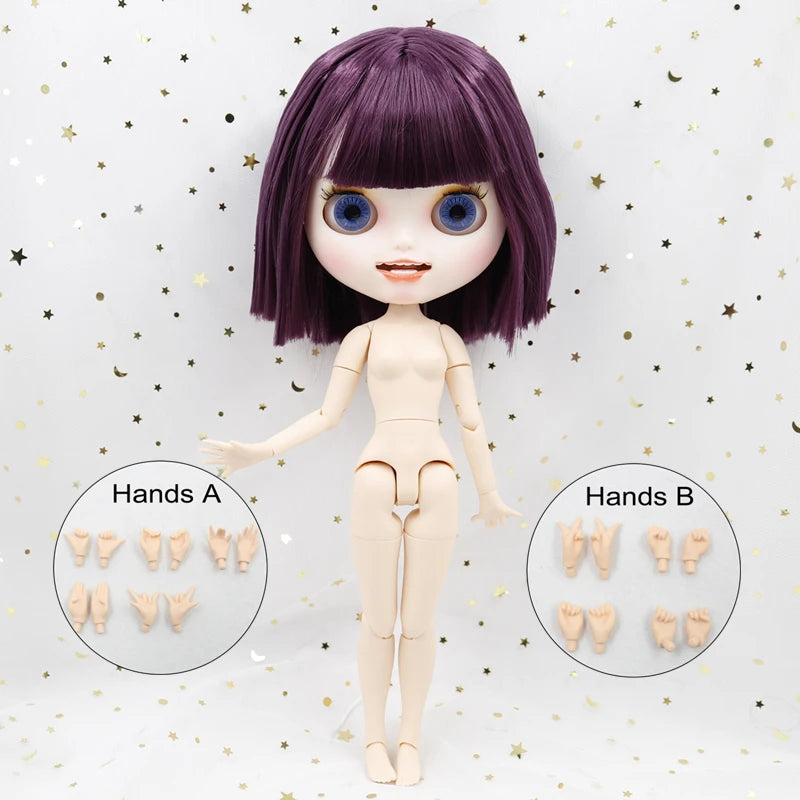 ICY DBS Blyth Doll 1/6 bjd joint body matte face ob24 toy custom gift hands 30cm anime girls