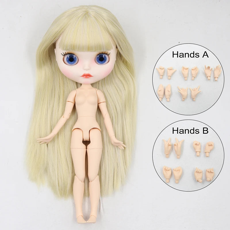 ICY DBS Blyth doll 1/6 bjd matte face shiny face joint body white skin tan skin dark skin 30cm toy girls gift
