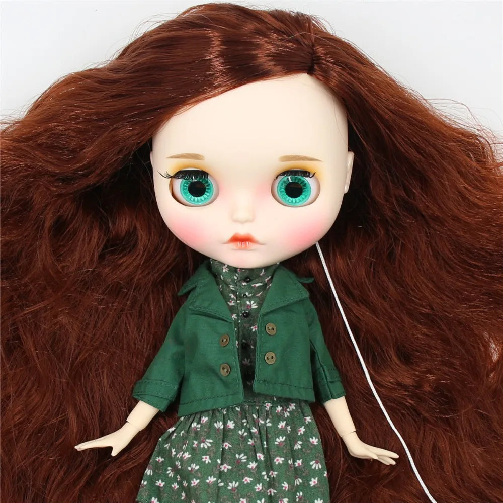 ICY DBS Blyth Doll 1/6 toy bjd matte face customized face joint body custom doll 30cm girls gift anime