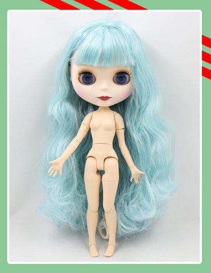 ICY DBS Blyth Doll 1/6 BJD Joint Body White Skin Tan Skin Dark Skin Matte Face Nude Doll 30cm Anime Toy Girls Gift