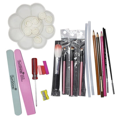 DBS icy Blyth doll bjd Customizing tools Palette paint brush pen makeup DIY doll face