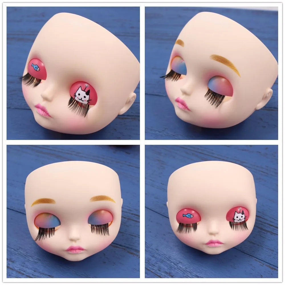 DBS Blyth doll icy toy Faceplate backplate and screws for DIY custom doll