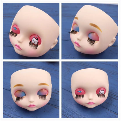 DBS Blyth doll icy toy Faceplate backplate and screws for DIY custom doll