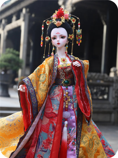 DBS 1/3 BJD Dream Fairy Doll  toy mechanical joint Body chinese style Collection doll including suit shoes makeup 60cm SD