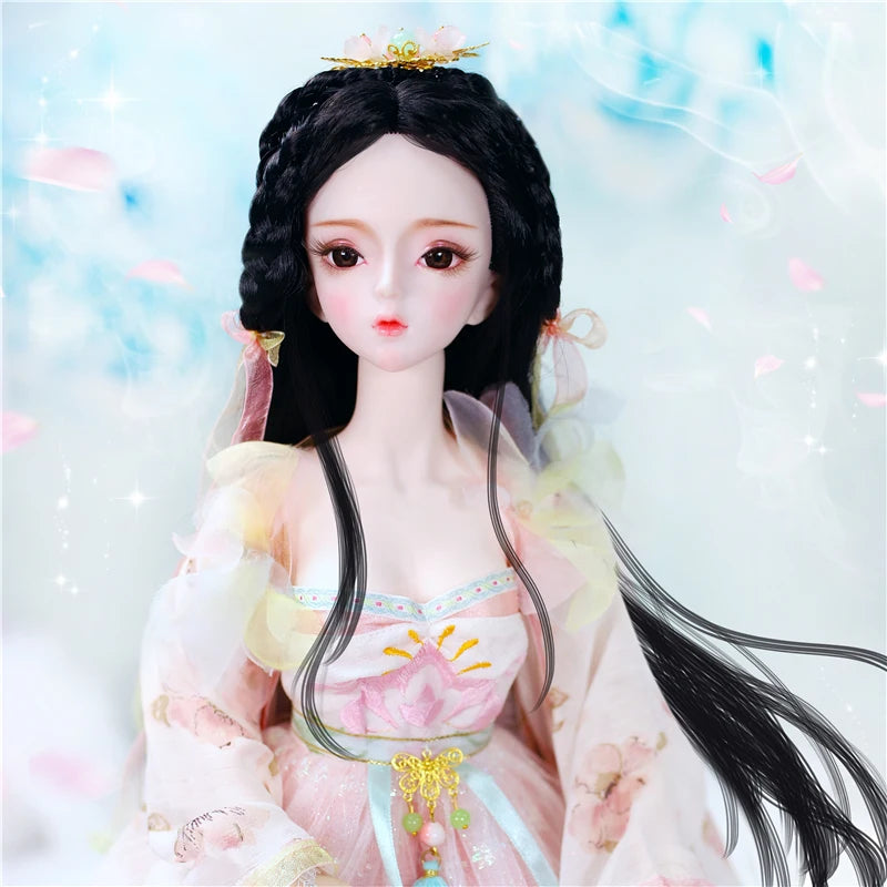 DBS 1/3 BJD Dream Fairy Doll  toy mechanical joint Body chinese style Collection doll including suit shoes makeup 60cm SD