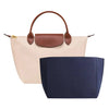 Felt Insert Bag Fits For Longchamp Handbag Liner Bag Felt Cloth Makeup Bag Support Travel Portable Insert Purse Organizer
